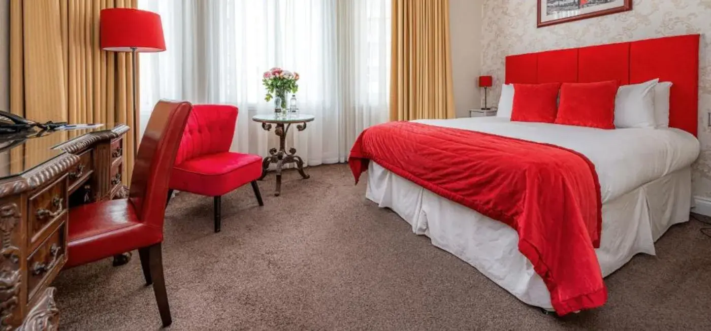 Bedroom view of Ashburn Hotel London
